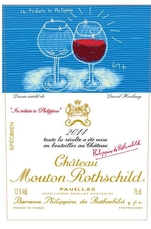 Mouton 2014, david hockney