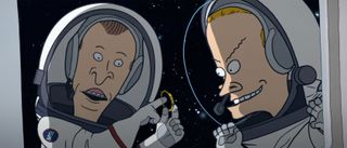 Beavis And Butt-Head as astronauts in Beavis And Butt-Head Do The Universe