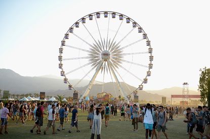 A ferris wheel at Coachella.