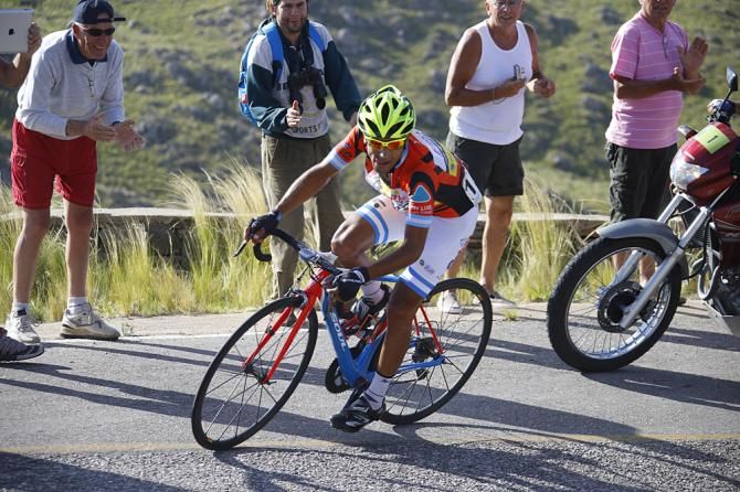 Daniel Diaz (Funvic-Sao Jose dos Campos) on stage 4 of the Tour de San Luis