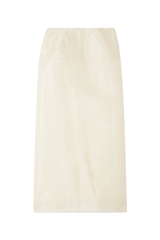 Carven sheer Organza Midi Skirt