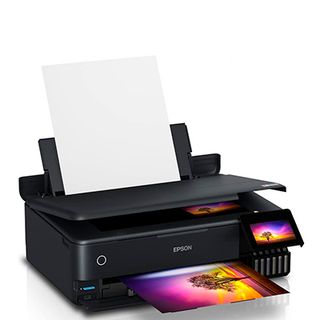 Product shot of Epson EcoTank ET-8550, one of the best all-in-one printers