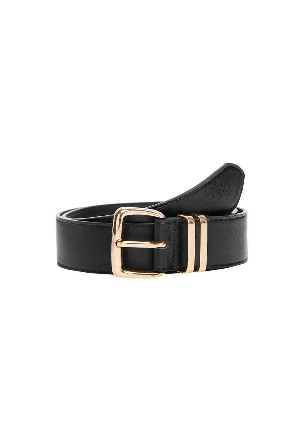 Square buckle belt - Women