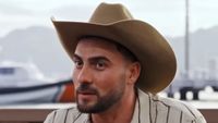 Rasit in a cowboy hat
