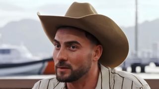 Rasit in a cowboy hat 