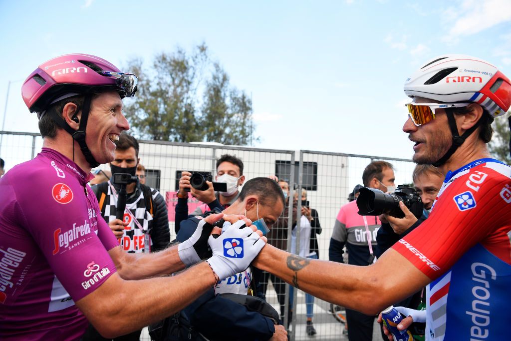 Foto POOL Fabio Ferrari/LaPresse/RCS
14 ottobre 2020 Italia
Sport Ciclismo
Giro d&#039;Italia 2020 - edizione 103 - Tappa 11 - Da Porto Sant&#039;Elpidio a Rimini (km 182)
