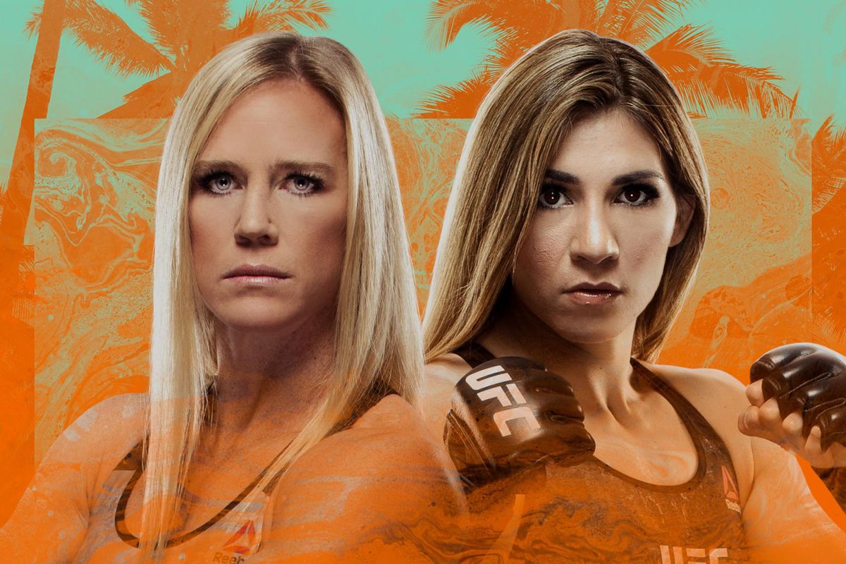 UFC Fight Island 4 Holm vs. Aldana promo splash