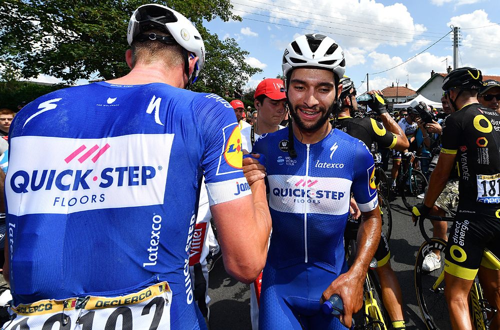 Fernando Gaviria (Quick-Step Floors) wins the opening stage at the 2018 Tour de France