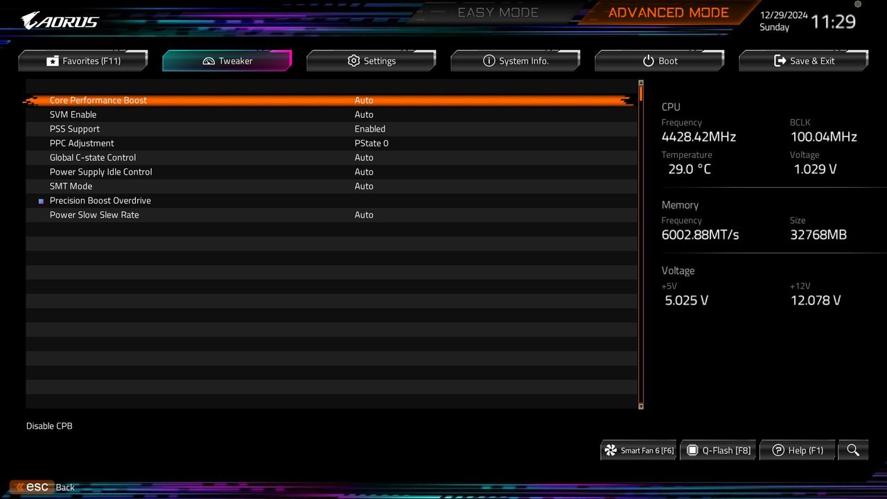 Gigabyte B850 Aorus Elite Wifi 7