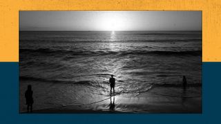 Te sunset at La Jolla's Windansea Beach during a winter heat wave on January 31, 2026 in San Diego, California.