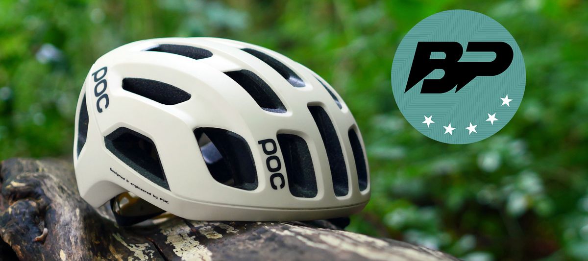 POC Ventral Air MIPS hero image with 5 star Bike Perfect review badge