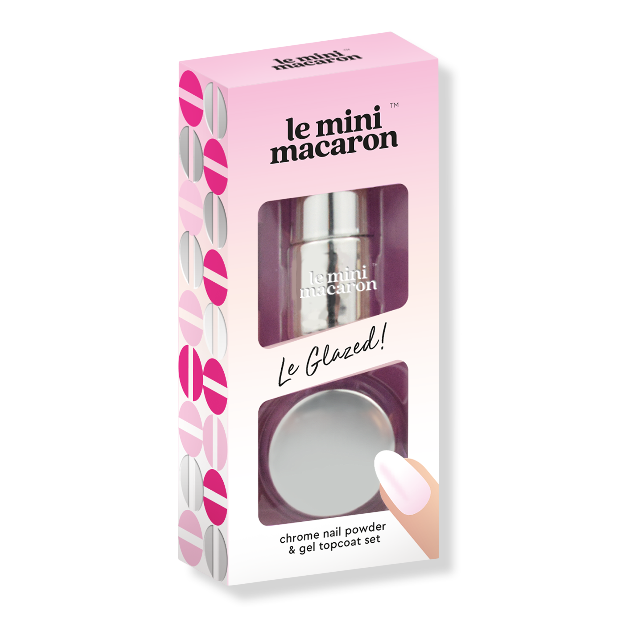 Le Glazed! Chrome Nail Powder Set
