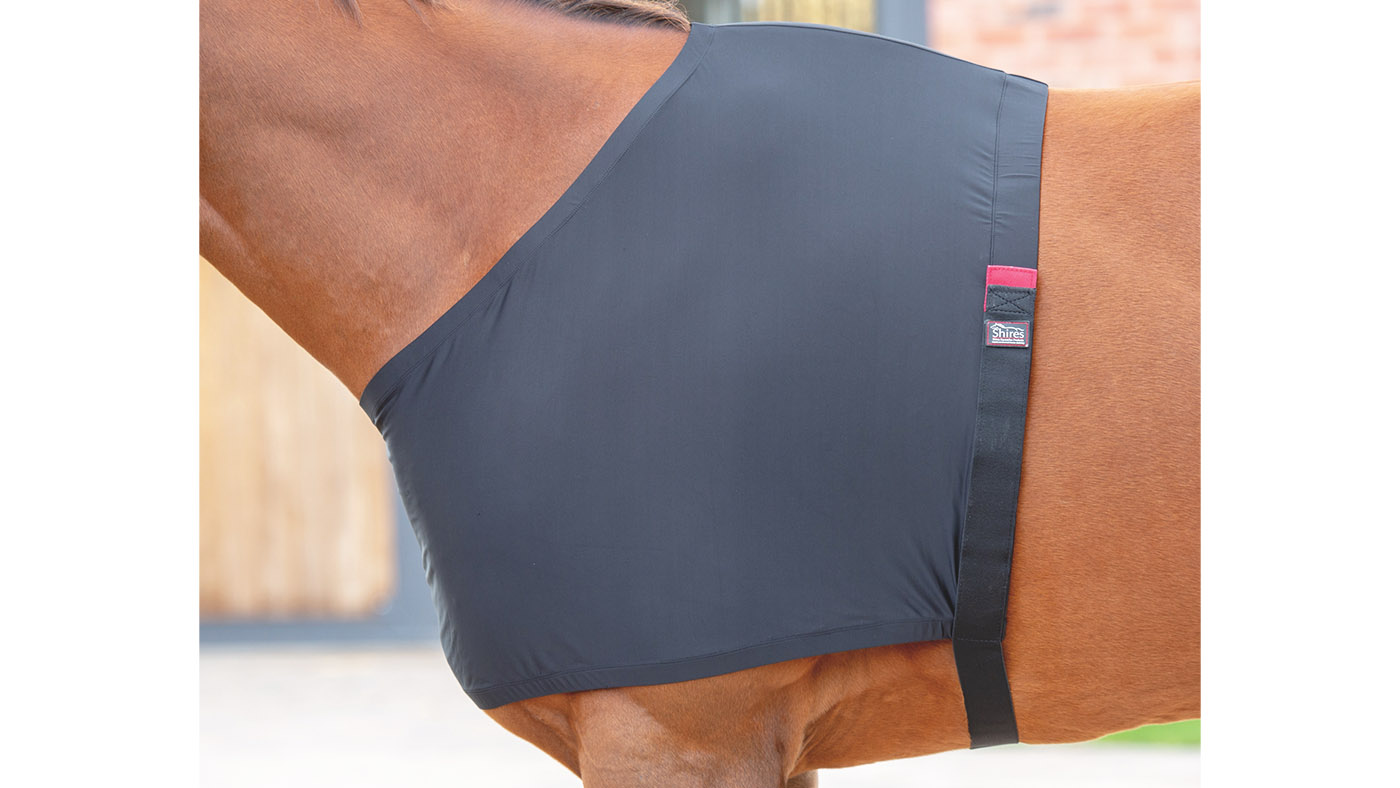 Shires anti-rub stretch vest anti-rub vest for horses