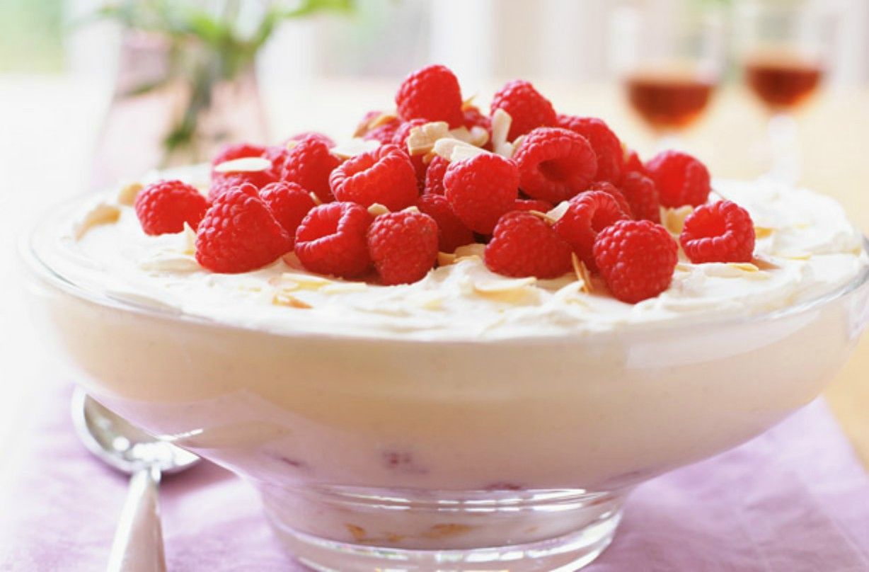 raspberry trifle