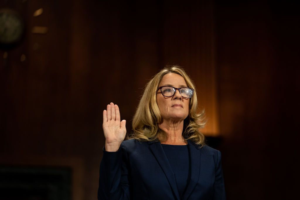 Christine Blasey Ford.