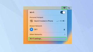 How to forget a Wi-Fi network on Mac