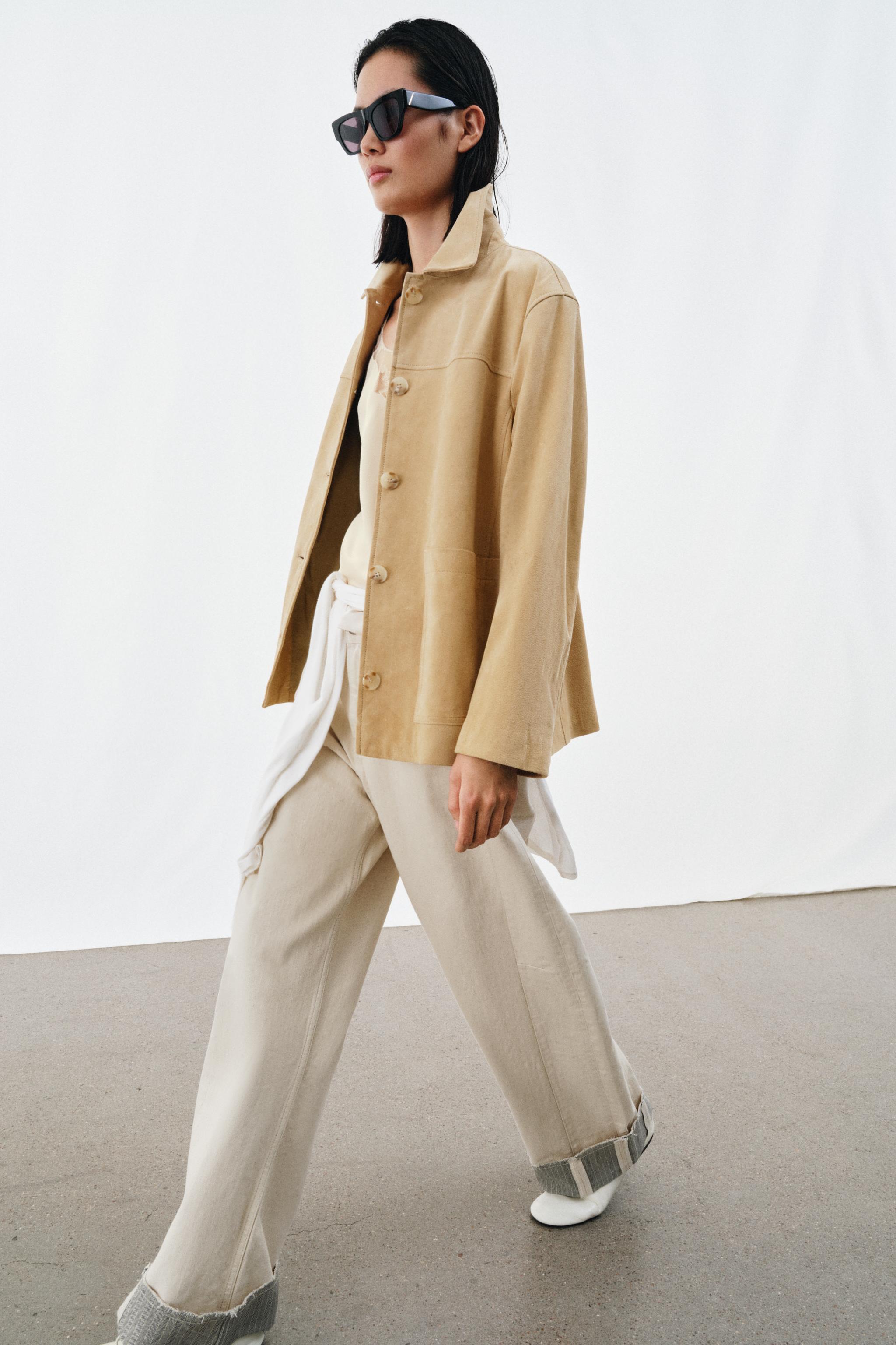 Zw Collection Limited Edition Suede Leather Jacket