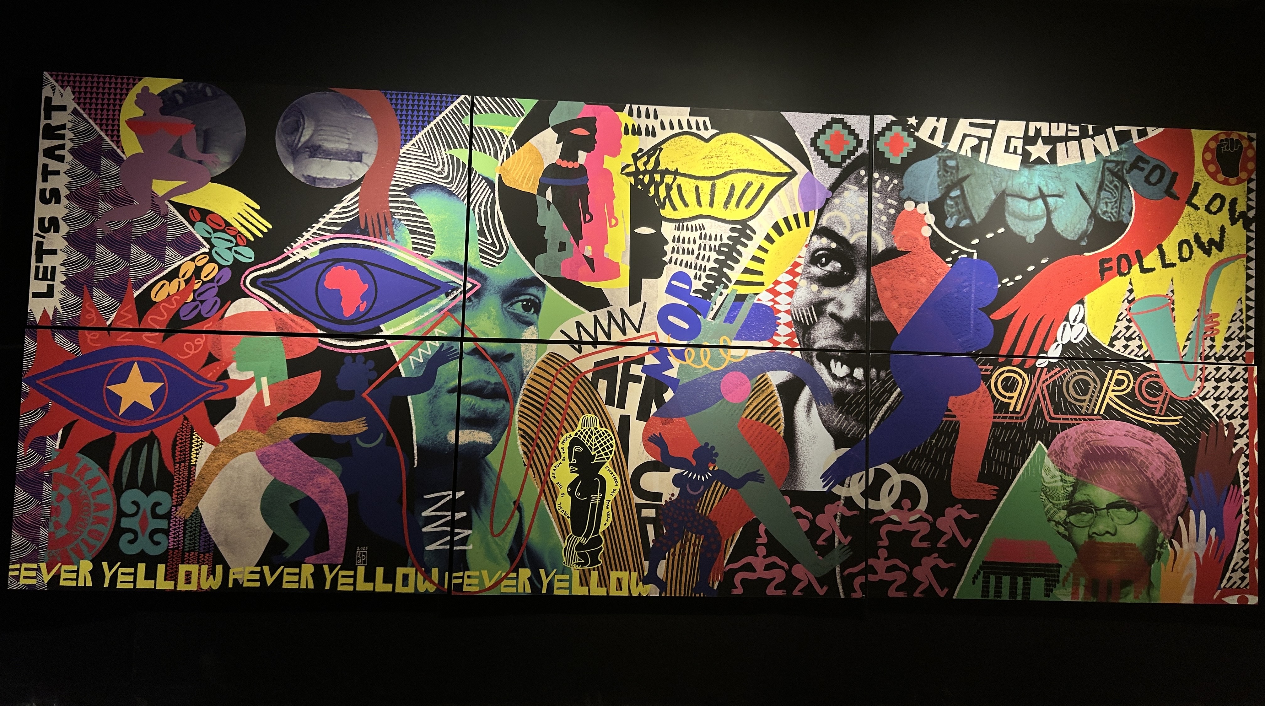 Fela Kuti Afrobeat Rebellion Installation view
