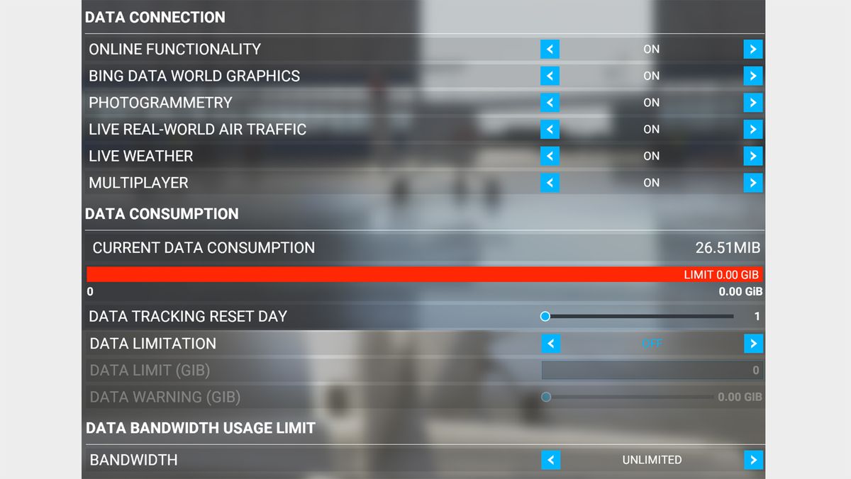 PSA: turn off data features to ensure the best Microsoft Flight ...
