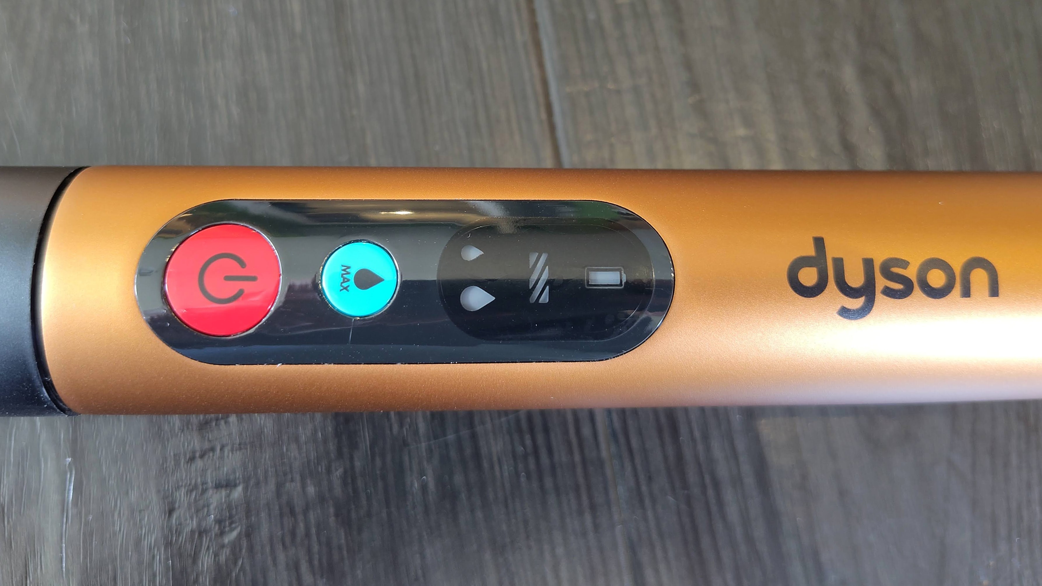 Dyson PencilWash controls