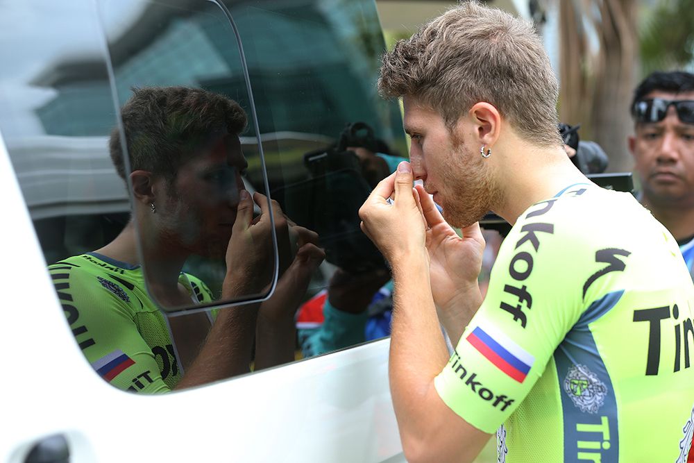 Sunscrean is important at the Tour de Langkawi