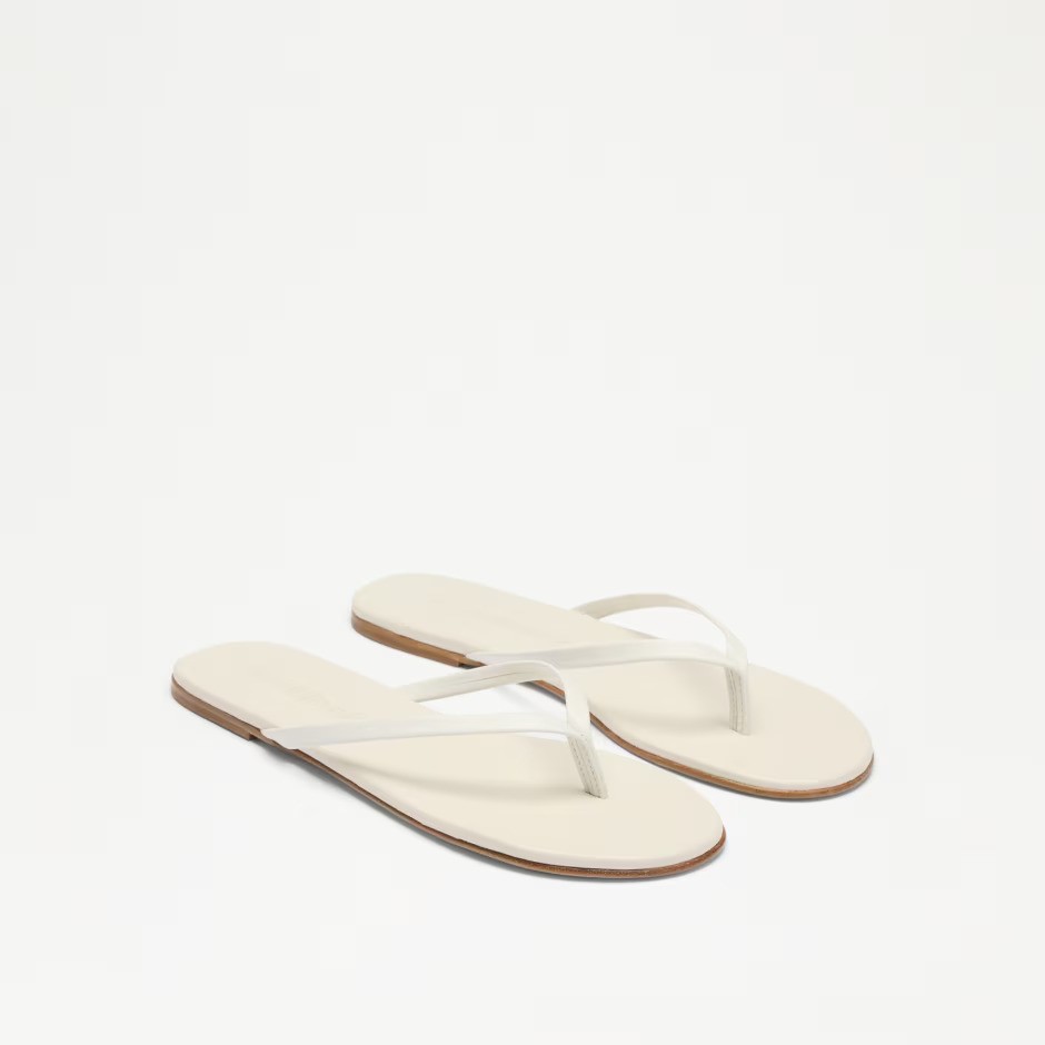 Russell 
Bromley, Radford Leather Flip-Flops