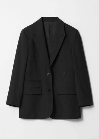 Black Wool Blazer