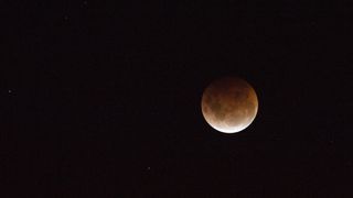 Usually the bright full moon dims out other celestial objects in the night sky. But when May's full moon dimmed during totality, it was easier for skygazers on Earth to see other bright stars in the sky, as they did here in Christchurch, New Zealand. This was New Zealand's first visible super blood moon since December 1982.
