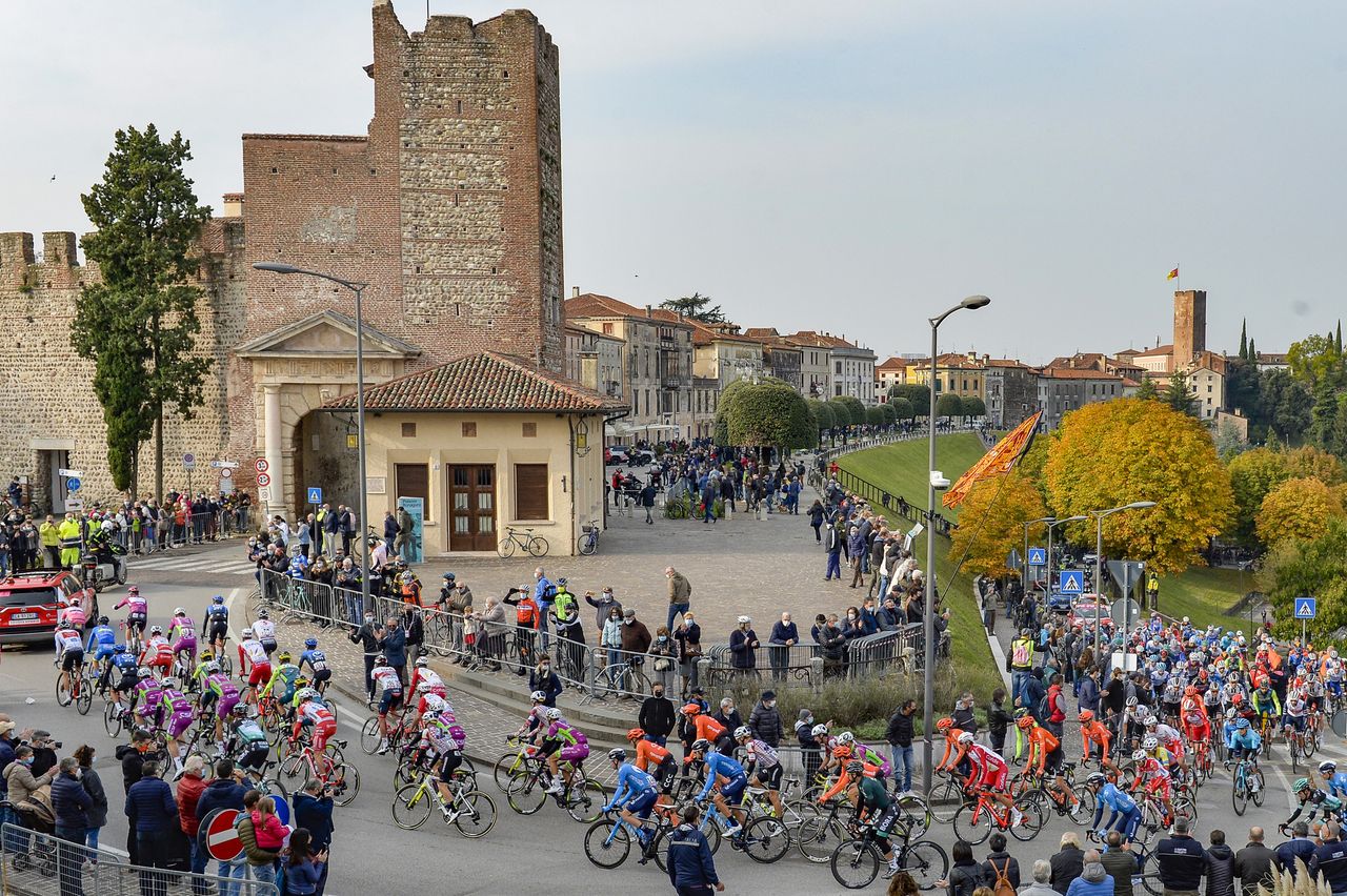 Giro dItalia 2020 103th Edition 17th stage Bassano del Grappa Madonna di Campiglio 203km 21102020 Scenery photo Tommaso PelagalliBettiniPhoto2020