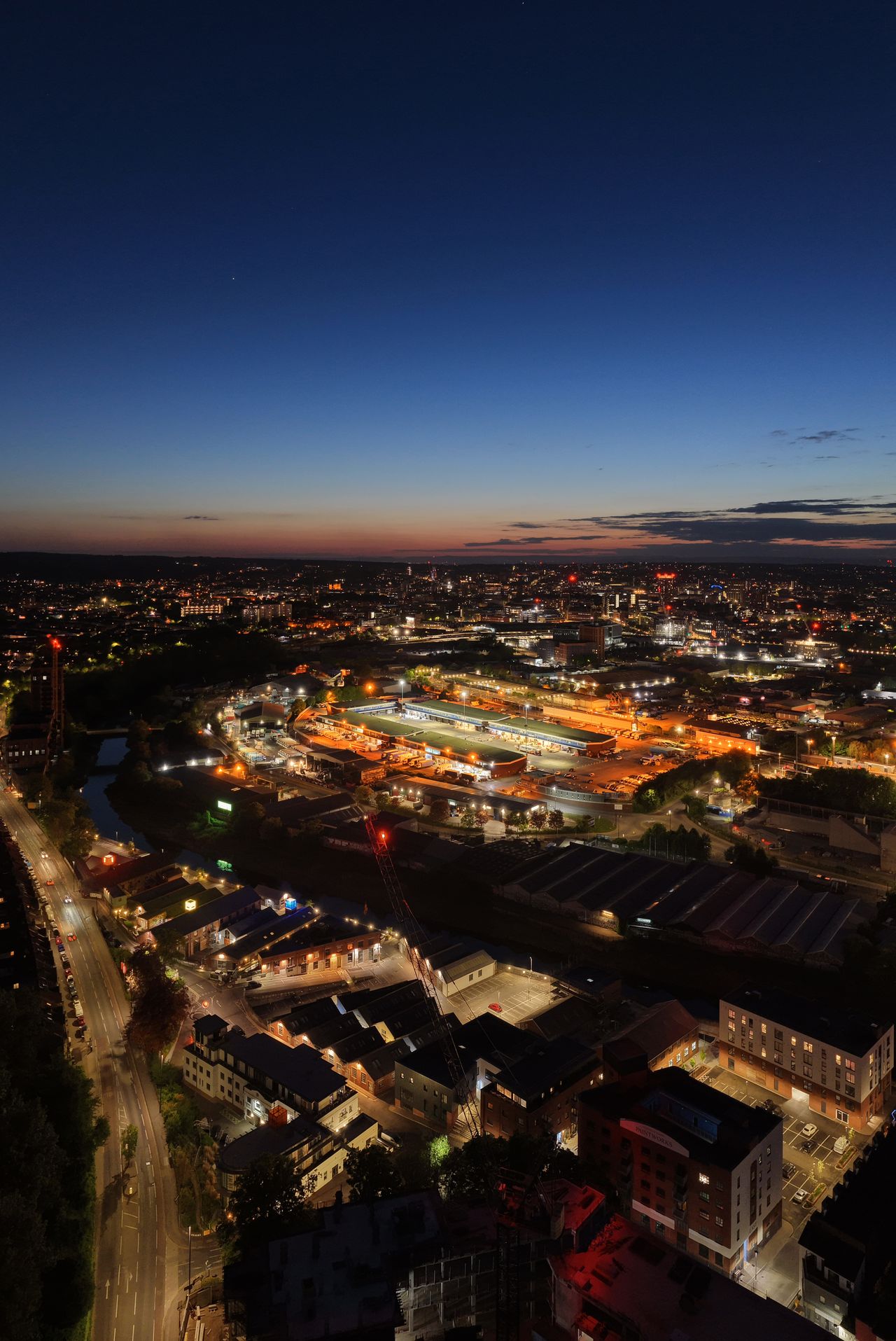 A photo taken with a DJI Mavic 4 Pro consumer drone