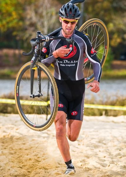 Olympic track rider, Bobby Lea (Van Dessel) searches for his running legs.