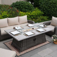 Firepit dining table, Target