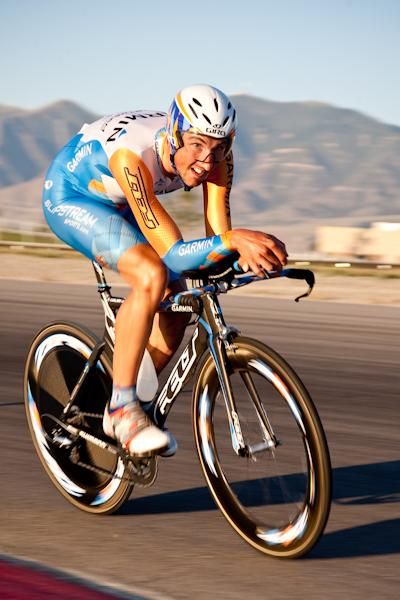 Kirk Carleson (Felt-Holowesko) putting in a good time.