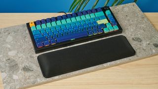 Photograph of the Glorious GMMK Pro custom mechanical keyboard