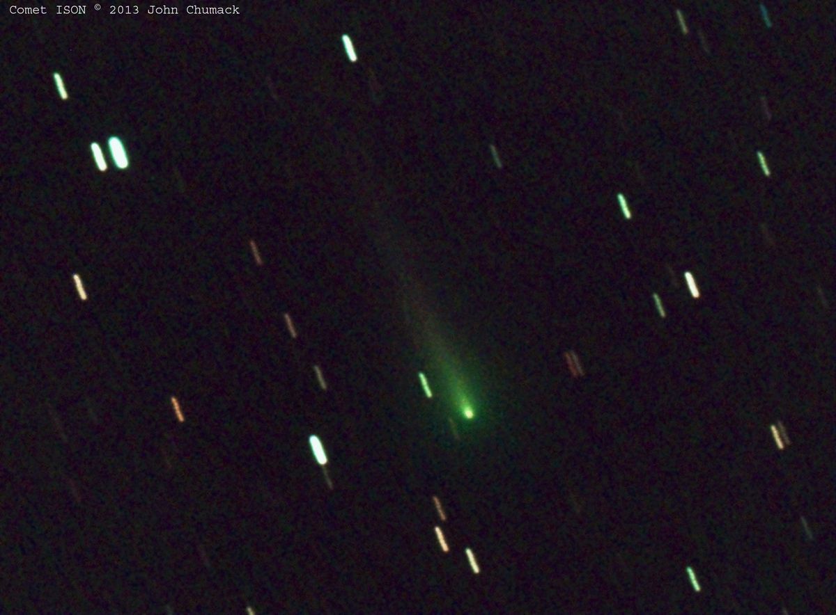 Wow Stargazer Snaps Amazing Photos Of Comet Ison Space