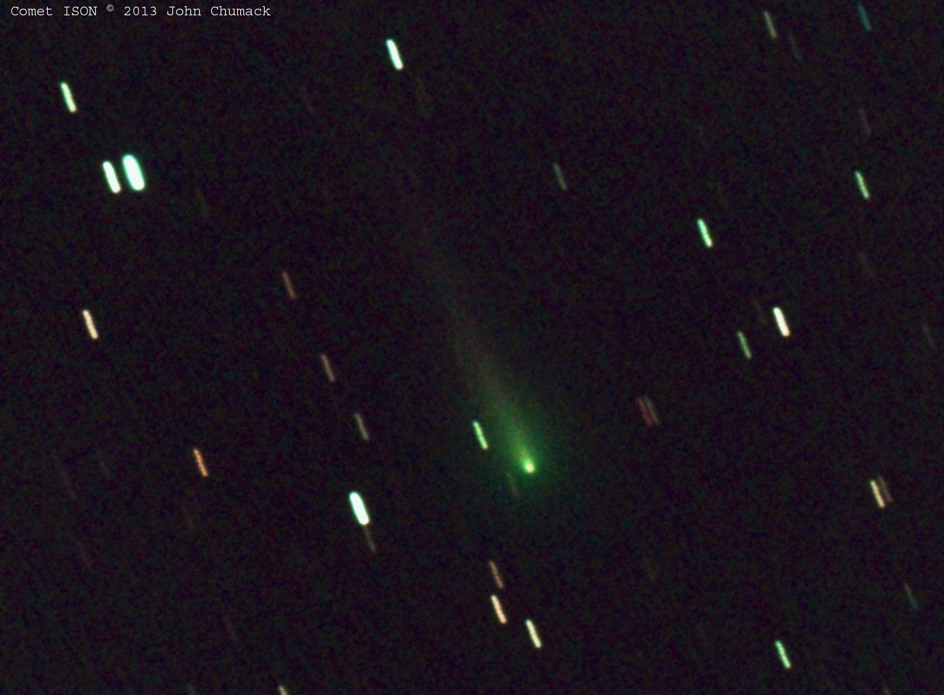 Comet ISON Nucleus on Oct. 9