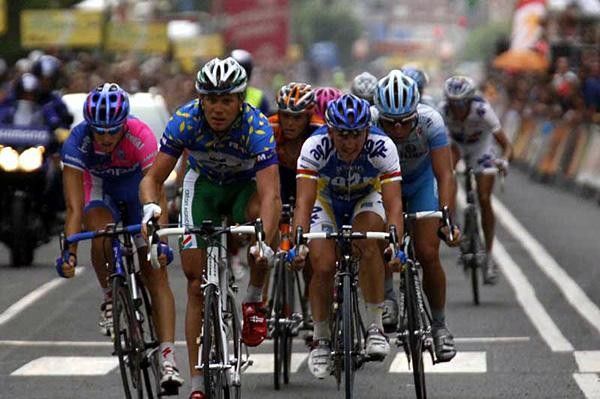 Thor Hushovd (Credit Agricole) had no problems taking fourth