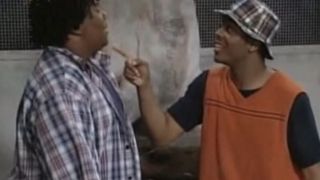 Kenan Thompson and Kel Mitchell in a freezer on Kenan & Kel