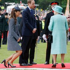 Queen Elizabeth II and The Duke And Duchess Of Cambridge Visit The East Midlands