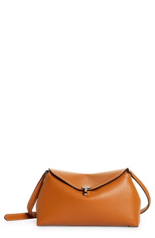 TOTEME, T-Lock Leather Clutch