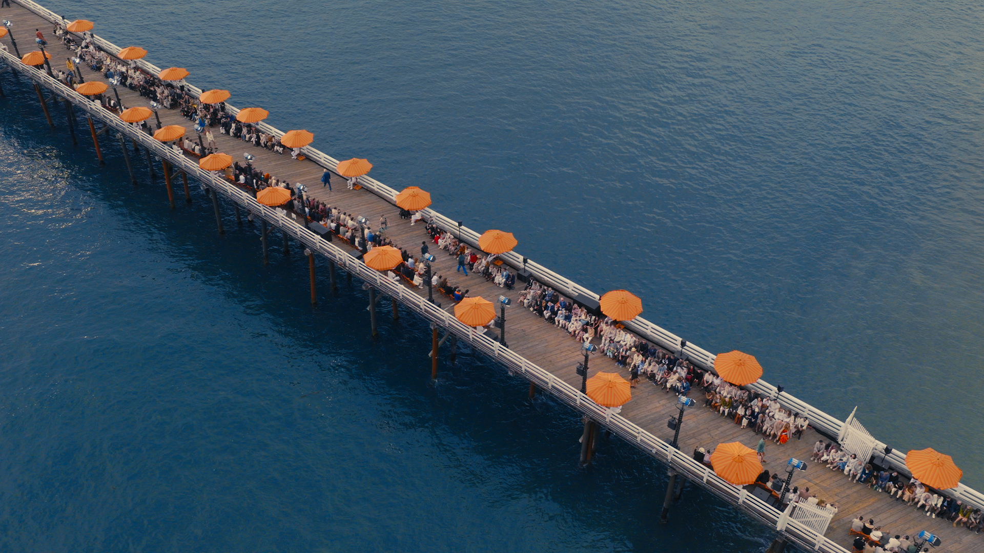 Zegna S/S 2027 runway show Malibu Pier LA