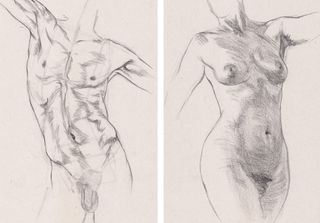 How to draw a torso: 12