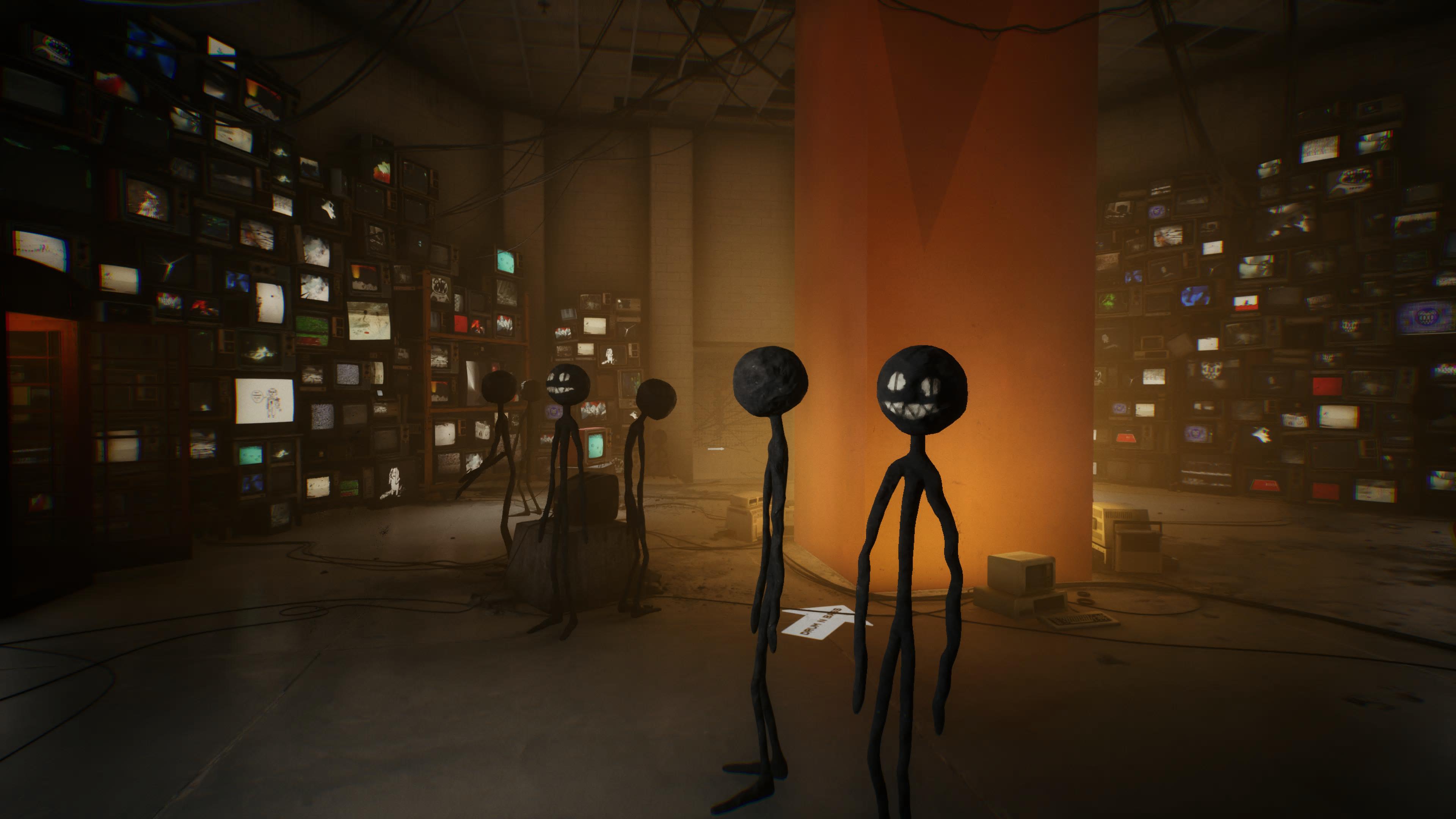 Screenshots from Kid A Mnesia Exhibition on PS5