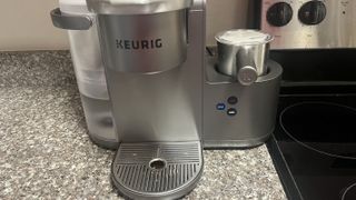 foaming milk with the keurig k-cafe special