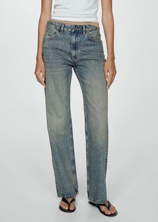 Miami Medium-Rise Straight-Fit Jeans