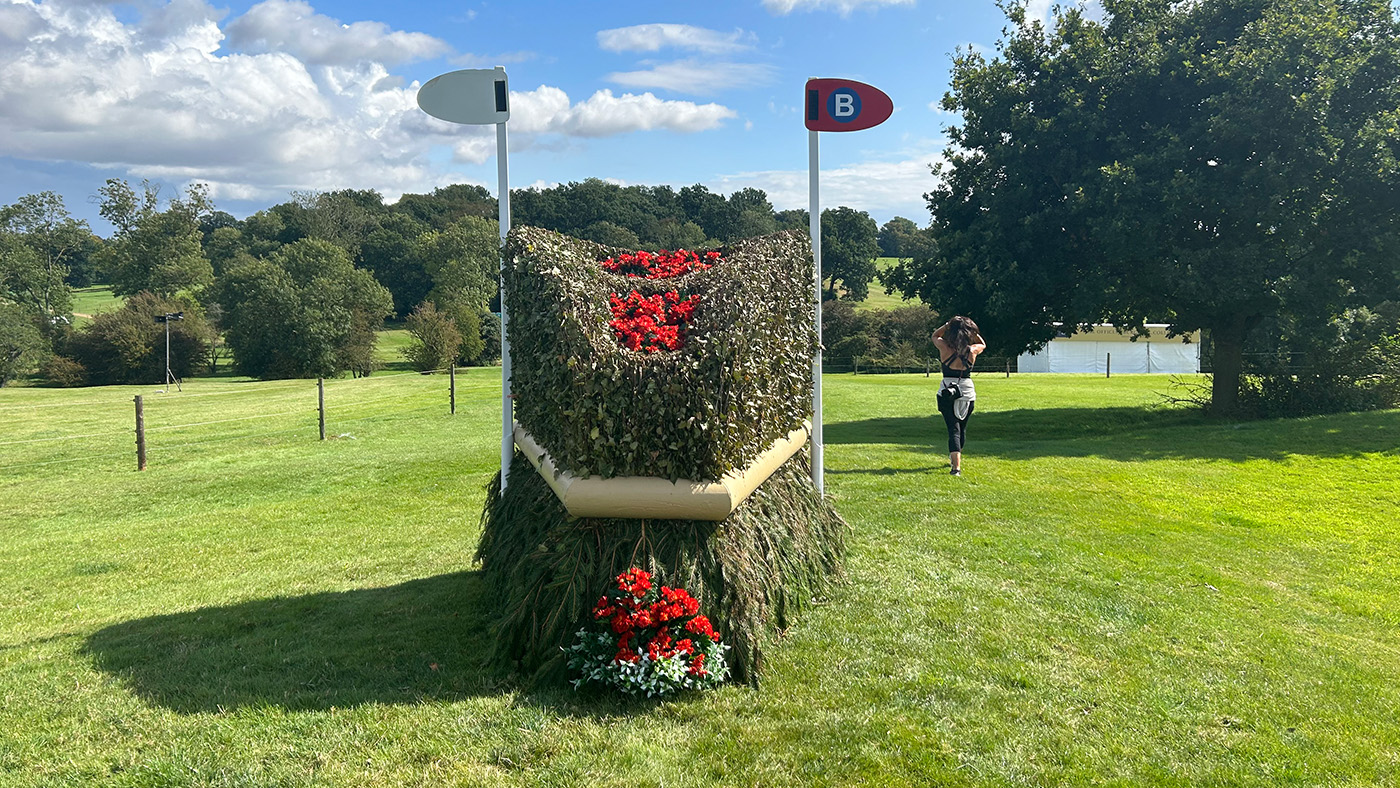 Burghley Horse Trials cross-country course