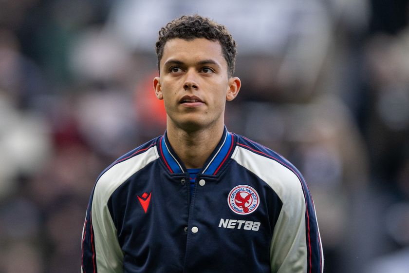 NEWCASTLE UPON TYNE, ENGLAND - JANUARY 4: Brennan Johnson of Crystal Palace looks on during the Premier League match between Newcastle United and Crystal Palace at St James&amp;apos; Park on January 4, 2026 in Newcastle upon Tyne, United Kingdom. (Photo by Sebastian Frej/Getty Images)