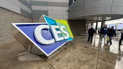 CES 2023 sign