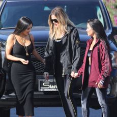 Kim, Khloe, Kourtney Kardashian at Planned Parenthood