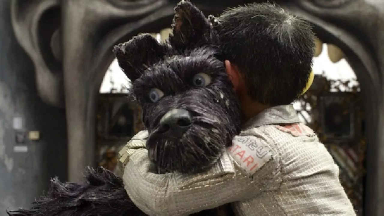 Isle of Dogs of dog and boy